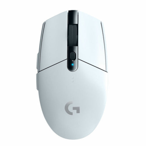 Mouse Gamer Logitech G305 LIGHTSPEED color negro vista frontal